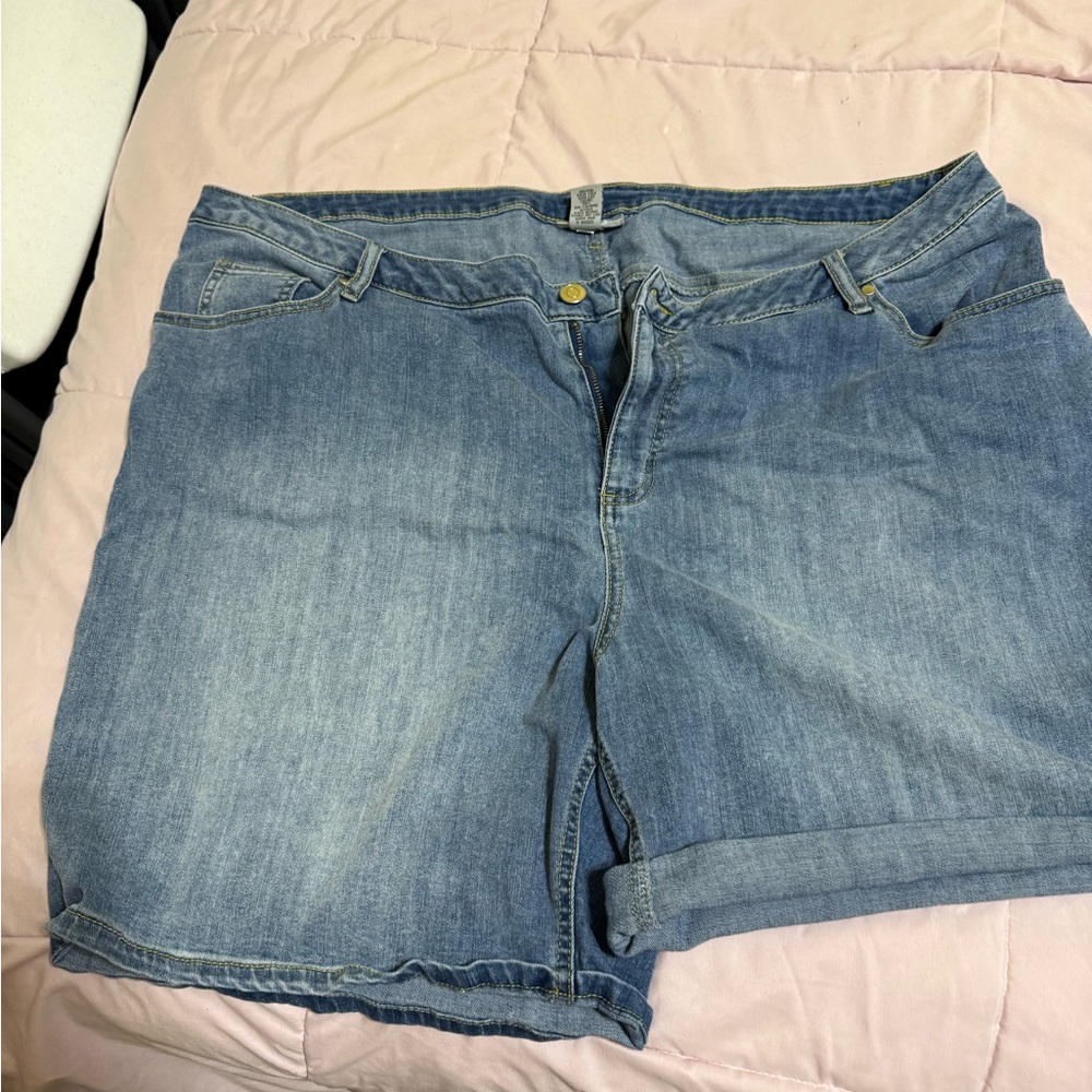 Catherines Classic Blue Jean Shorts